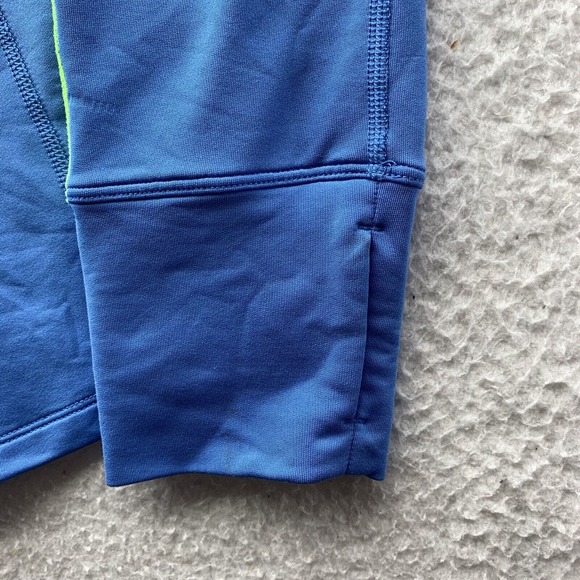 Nike‎ Dri-Fit Jacket Womens Medium M Blue Green 1/4 Zip Athleisure Running Thin - Picture 5 of 14